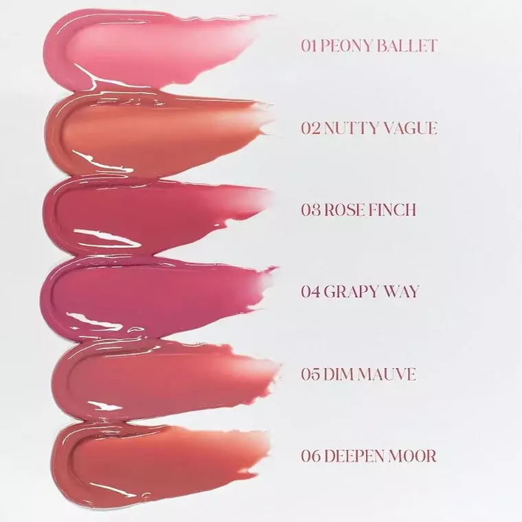 Rom&nd Glasting Color Gloss 06 Deepen Moor (5gm)