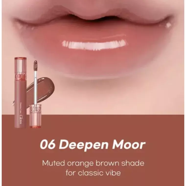 Rom&nd Glasting Color Gloss 06 Deepen Moor (5gm)
