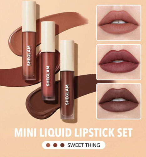 Sheglam Matte Allure Mini Liquid Lipstick Set  Sweet Thing