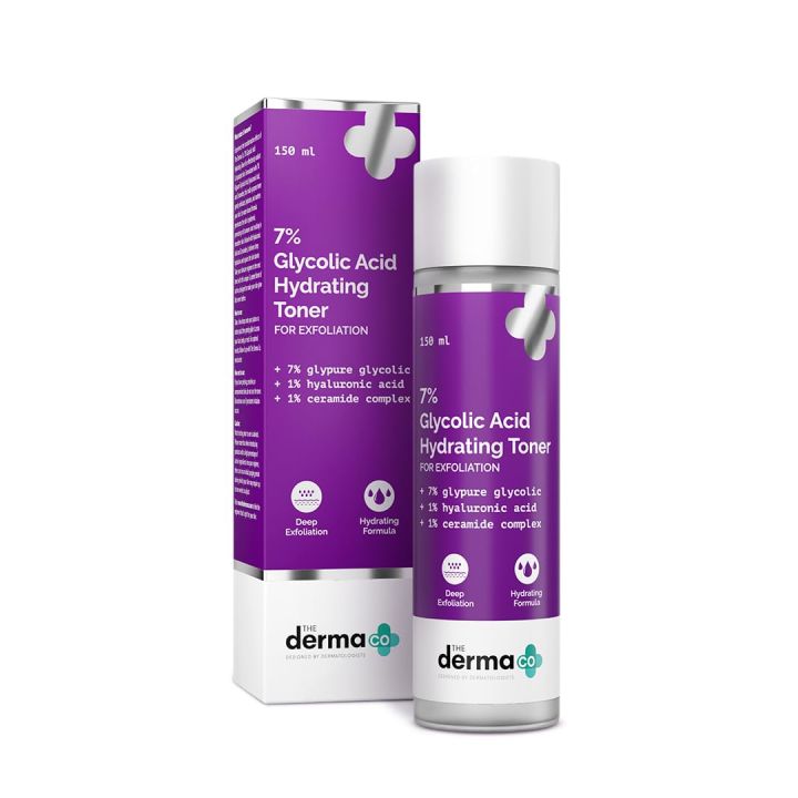 The derma co 7% Glycolic Acid Hydrating Toner (150ml )