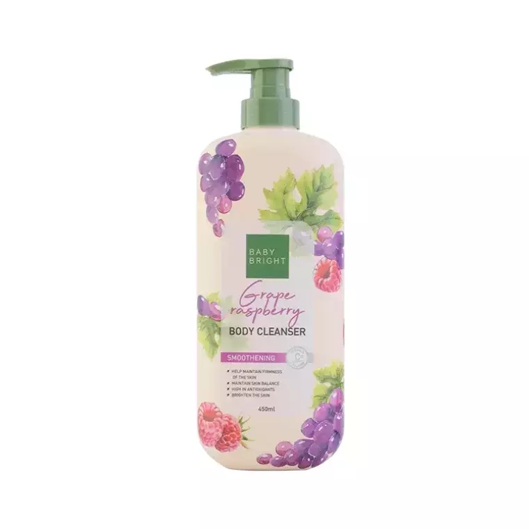 Baby Bright Grape Raspberry Body Cleanser (450ml)