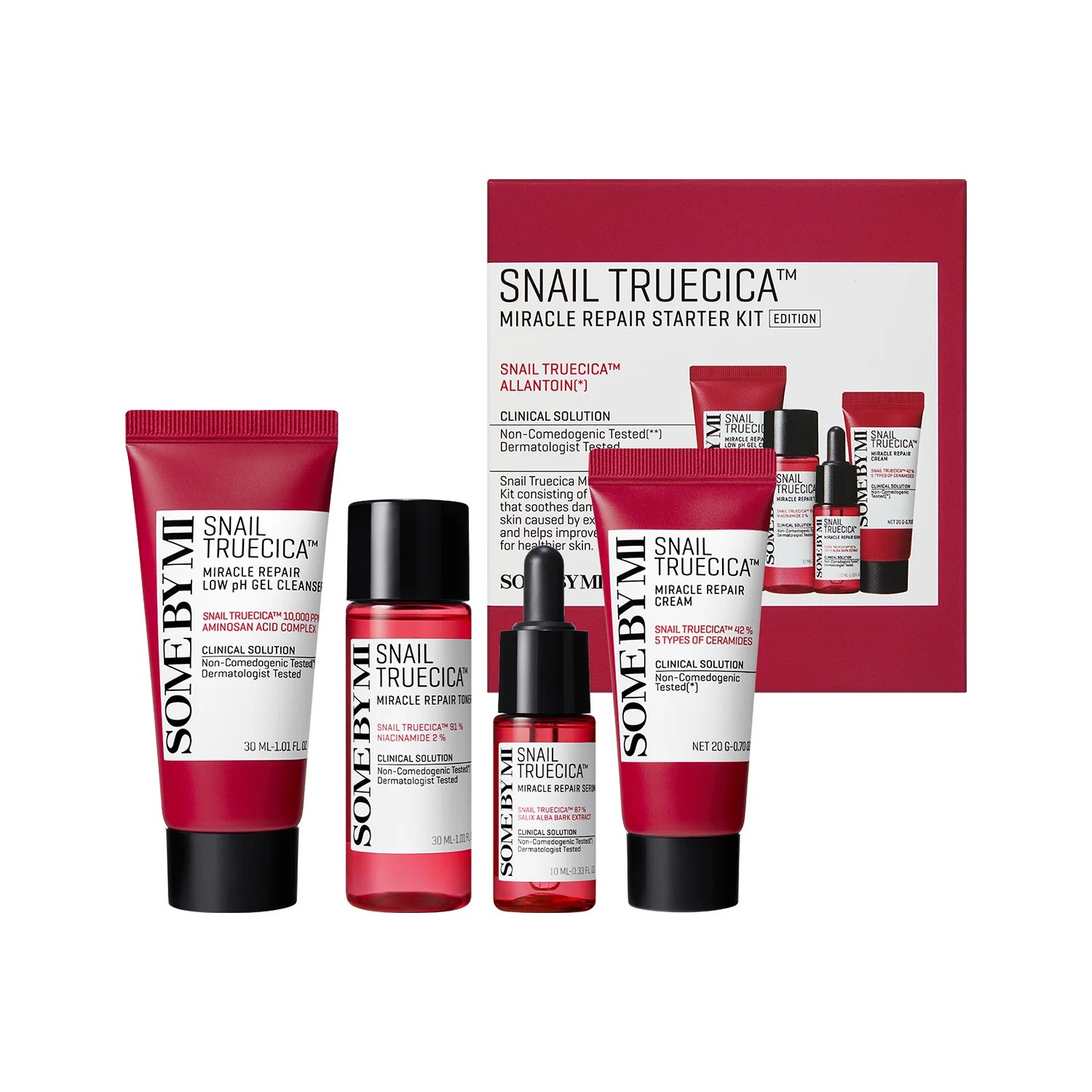 Some By Mi Snail Truecica Bundle Set