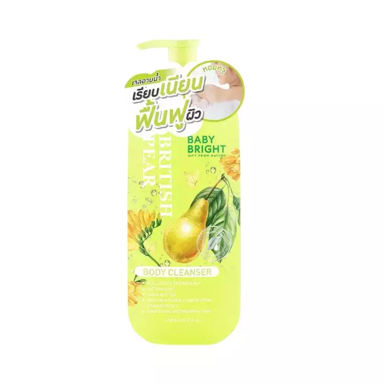 Baby Bright British Pear Body Cleanser (450ml)