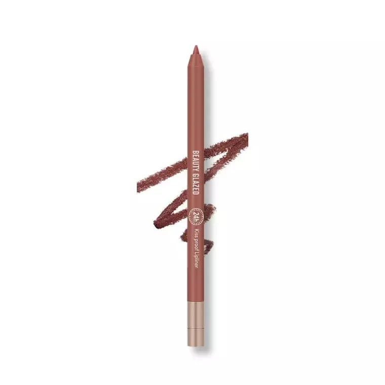 Beauty Glazed Waterproof & Long Lasting Lip Liner #B107 Dark Brown (6gm)
