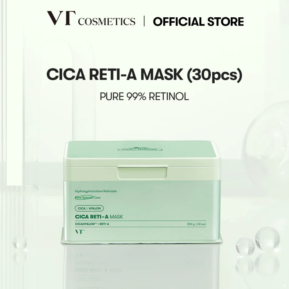 VT Cosmetics Cica Reti-A Mask 30ea (350g)