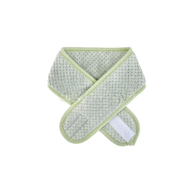 Blink Light Green Velcro Design Bath Headband
