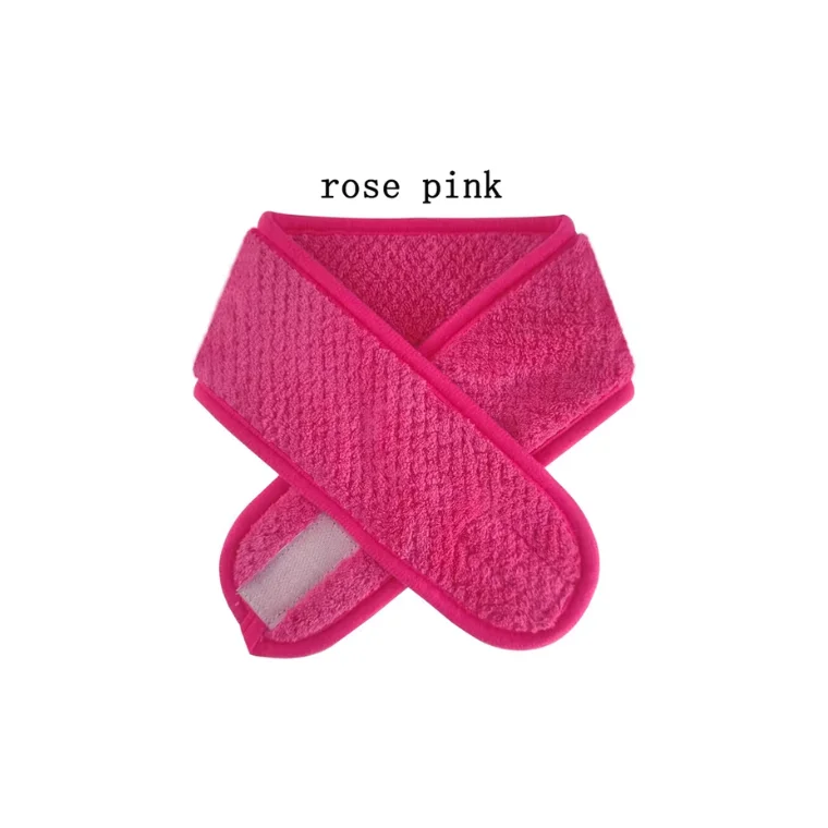 Blink Rose Pink Velcro Design Bath Headband