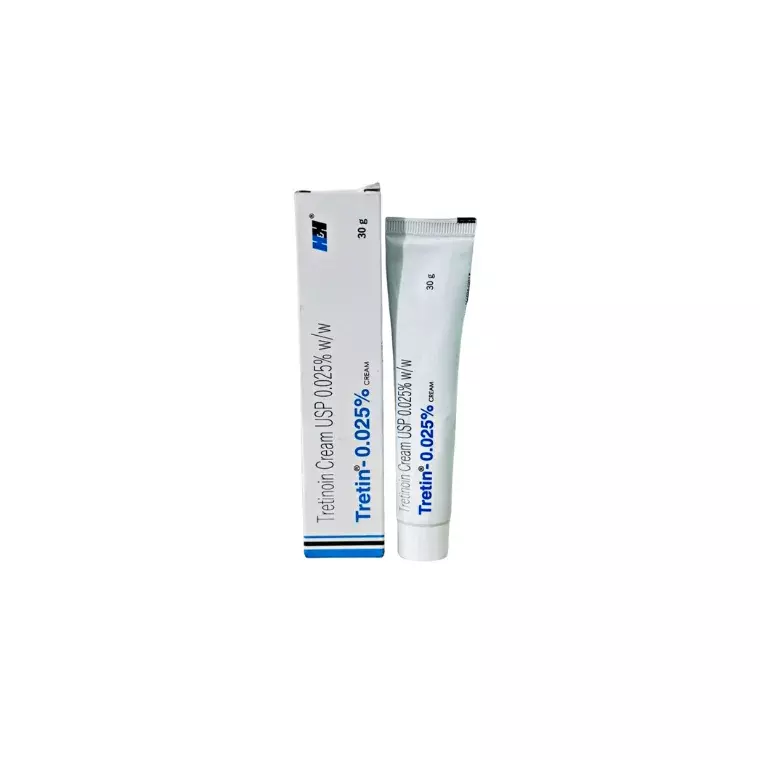 H&H Tretinoin Cream USP Tretin 0.025% (30gm)