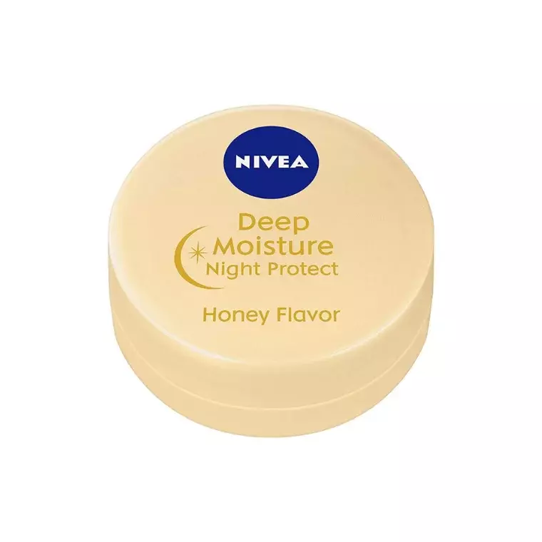 Nivea Deep Moisture Night P Lip Balm -Honey (7gm)