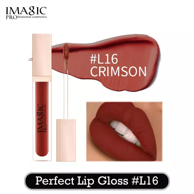 Imagic Perfect Lip Gloss - L16 Crimson (7ml)