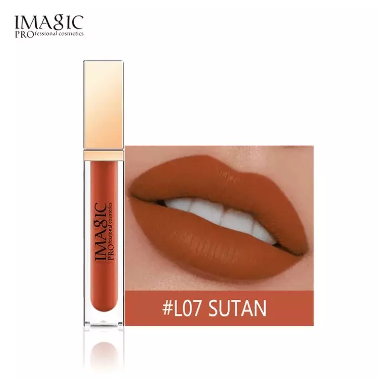 Imagic Perfect Matte Lip Gloss Shade #L07 Sutan (7ml)