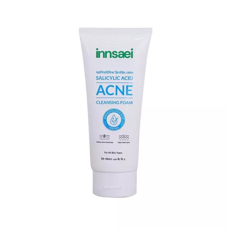 Innsaei Salicylic Acid Acne Cleansing Foam (150ml)