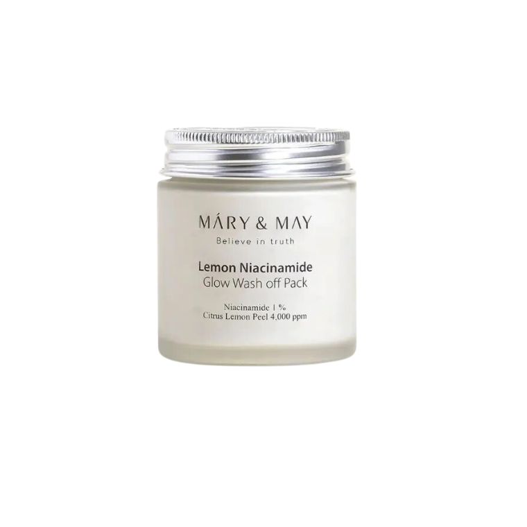 Mary&May Vegan Lemon Niacinamide Glow Wash off Pack (125g)