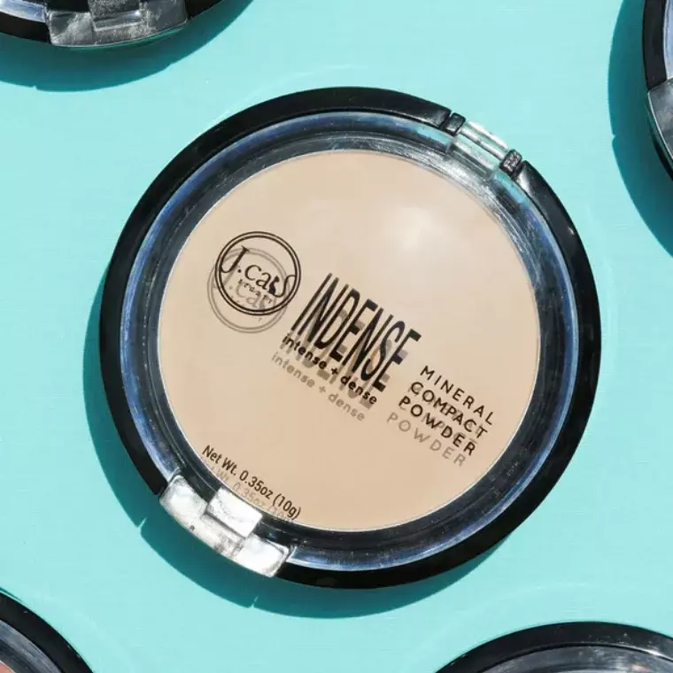 J.Cat Beauty Indense Mineral Compact Powder -ICP106 Natural Fawn (10gm)