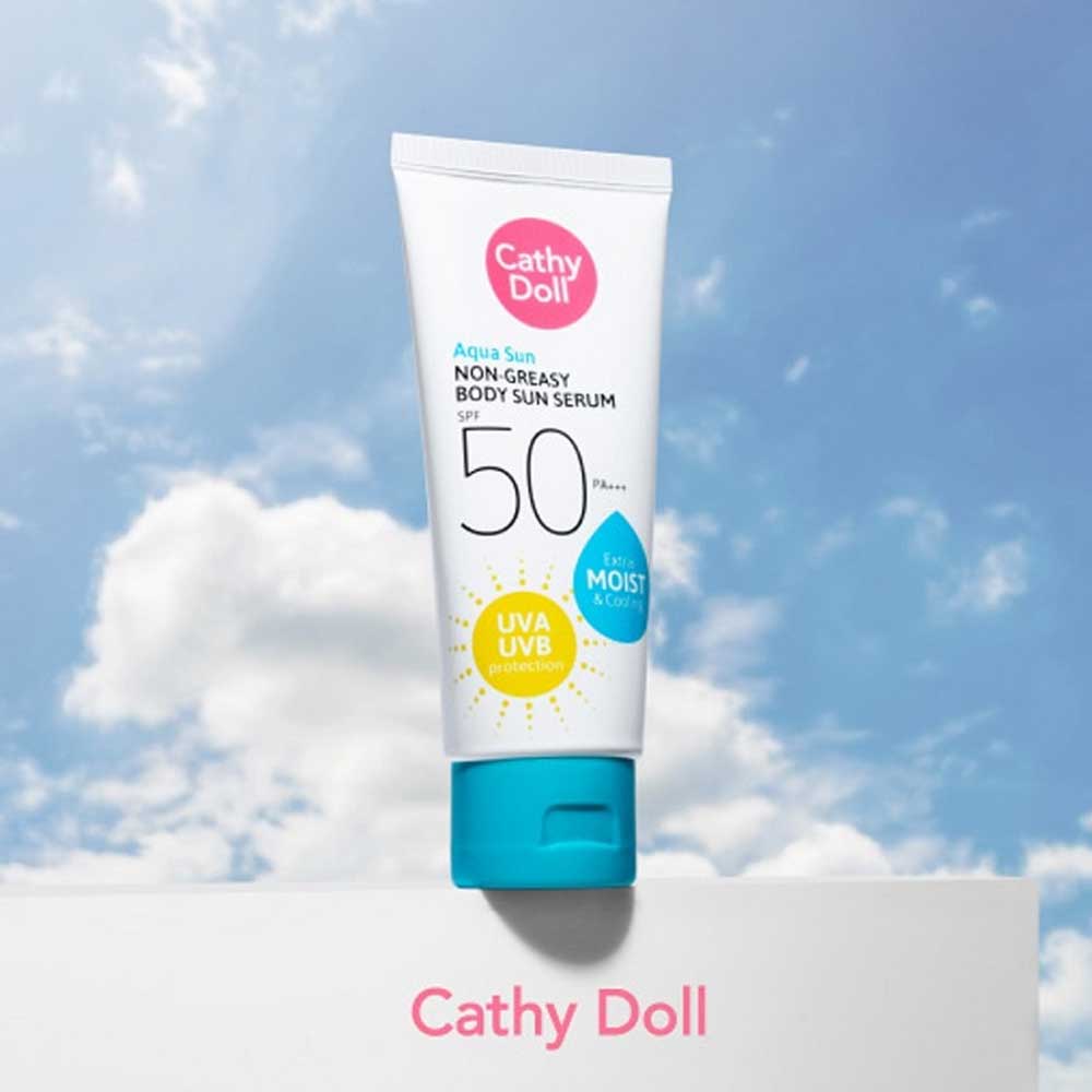 Cathy Doll Aqua Sun Non Greasy Body Sun Serum Spf 50 Pa+++(50ml)