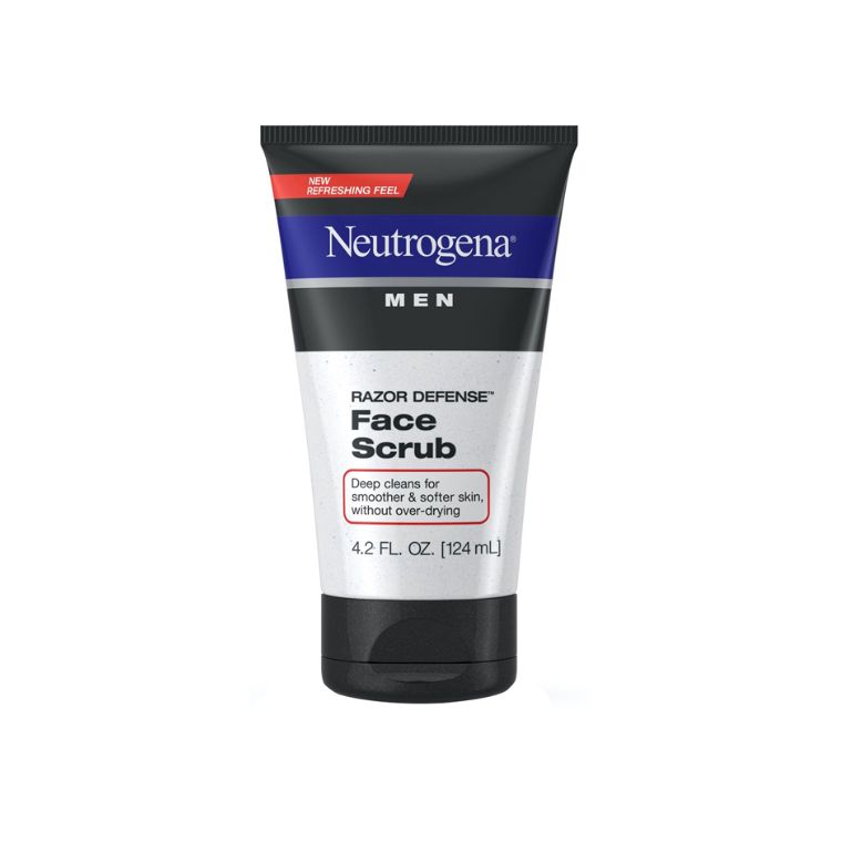 Neutrogena Men Razor Defense Face Scrub (124ml)