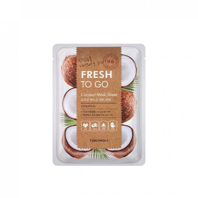 Tonymoly Fresh To Go Coconut Mask Sheet Hydrating(22gm)
