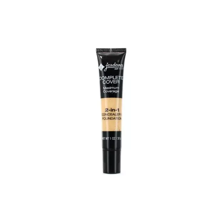 Jordana Complete Cover 2-in 1 Concealer & foundation CCF-02 Classic Beige (30gm)