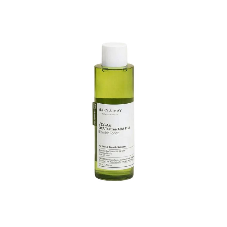 Mary&May Vegan Cica Teatree Aha Pha Blemish Toner (200ml)
