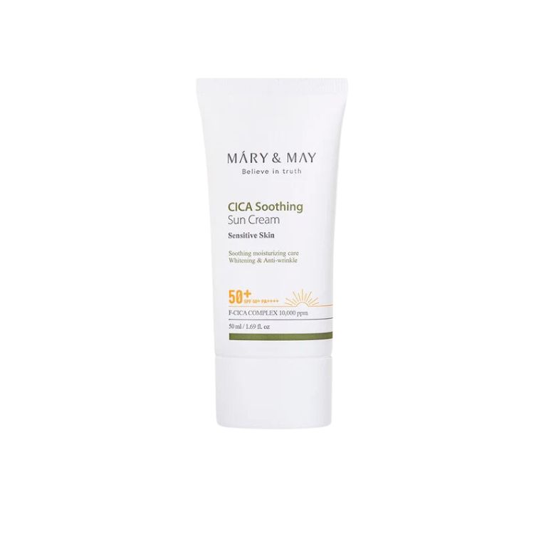 Mary & May Vegan Cica Soothing Sun Cream SPF 50++++ (50ml)