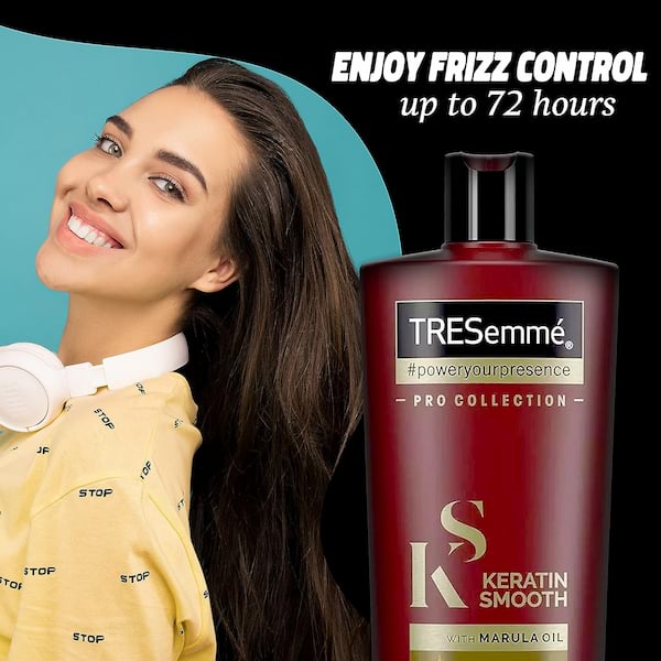 Tresemme Keratin Smooth Shampoo with Marula oil (400ml)