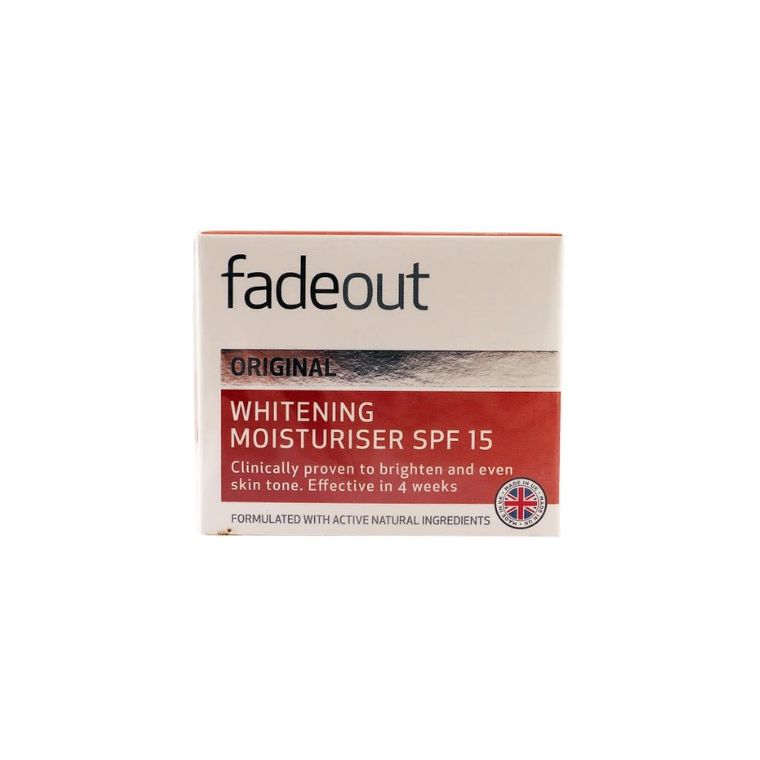 Fadeout ORIGINAL Even Skin Tone Moisturiser SPF 15 (50ml)