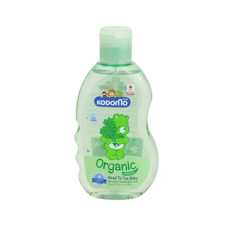 Kodomo Organic Head-to-Toe Wash with Jojoba Oil (200ml)