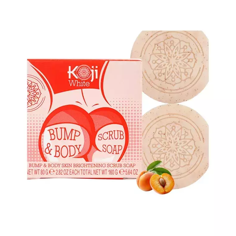 Koji White Kojic Acid Bump Eraser Body Scrub Soap (160gm)
