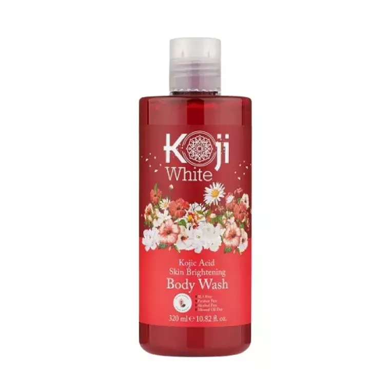 Koji White Kojic Acid Skin Brightening Body Wash (320ml)