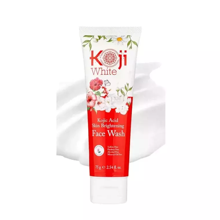 Koji White Kojic Acid Skin Brightening Face Wash (41gm)