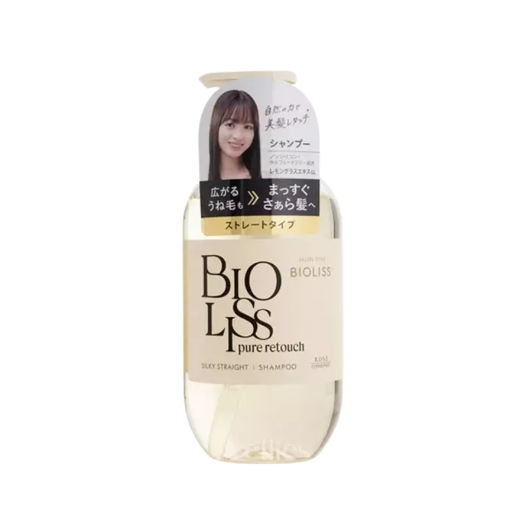 Kose Bioliss Pure Retouch Silky Straight Shampoo (480ml)