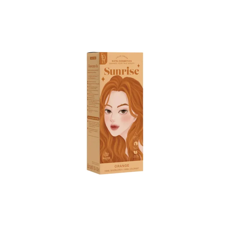 Kota Cosmetics Hair Color Cream Sunrise Orange (100ml)