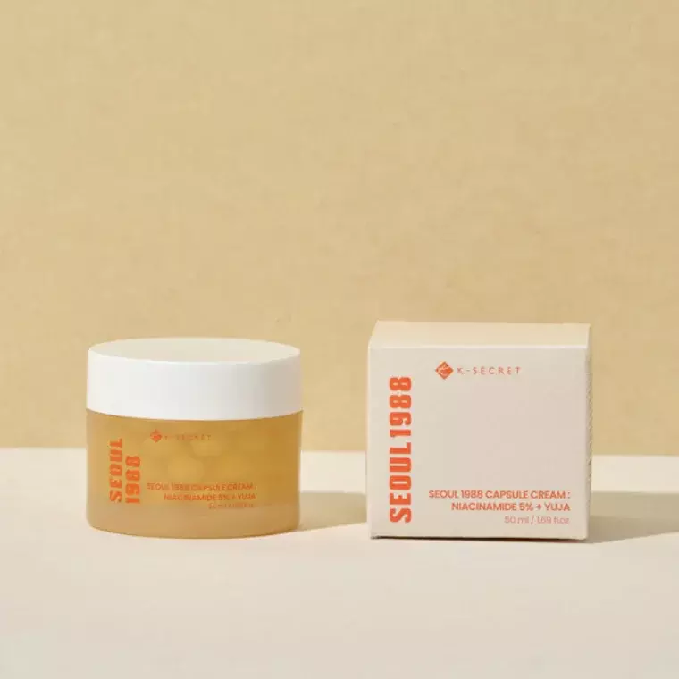 Ksecret Seoul 1988 Capsule Cream : Niacinamide 5% + Yuja (50ml)