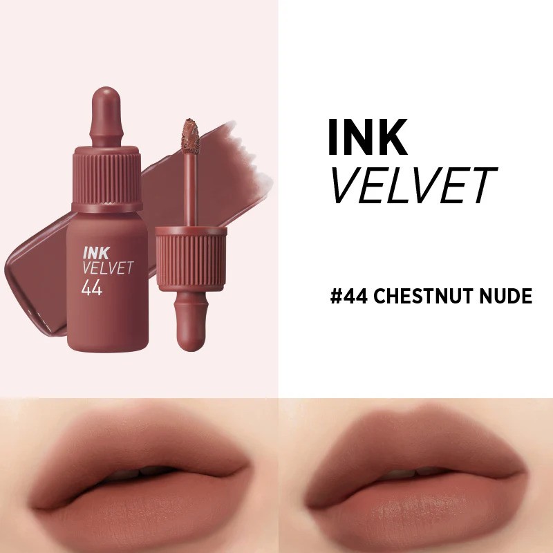 Peripera Ink Velvet  Lip Tint #44 Chestnut Nude (4gm)