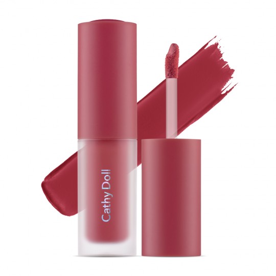 Cathy Doll Lip & Cheek Nude Matte Tint #11 Hold on Red (3.5gm)