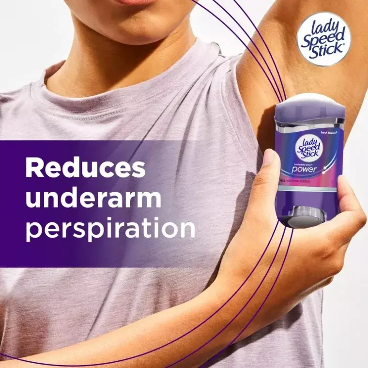 Lady Speed Stick 48 Hr Antiperspirant Deodorant Gel Fresh Fusion