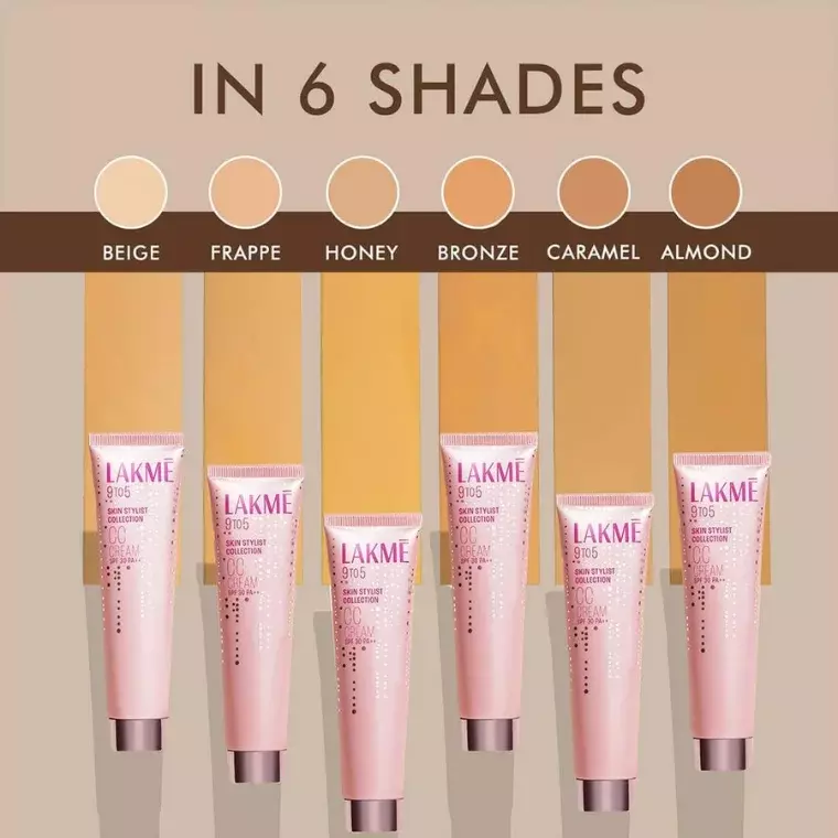 Lakme 9 To 5 CC Cream SPF 30 #01 Beige (30ml)