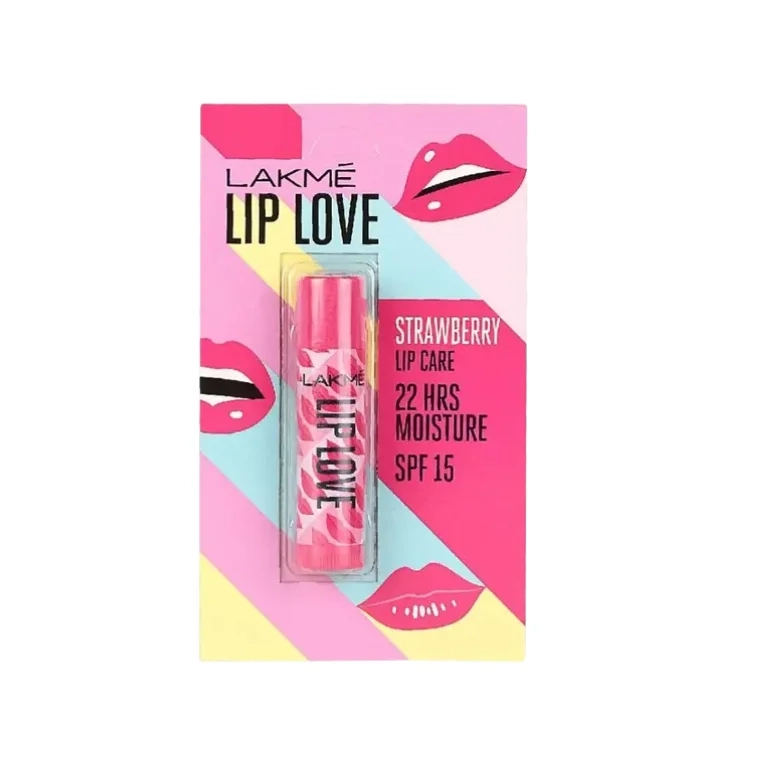 Lakmé Strawberry Lip Care 22 Hrs Moisture (4.5ml)