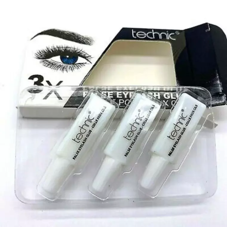 Technic 3x False Eyelash Glue (3ml x 3)