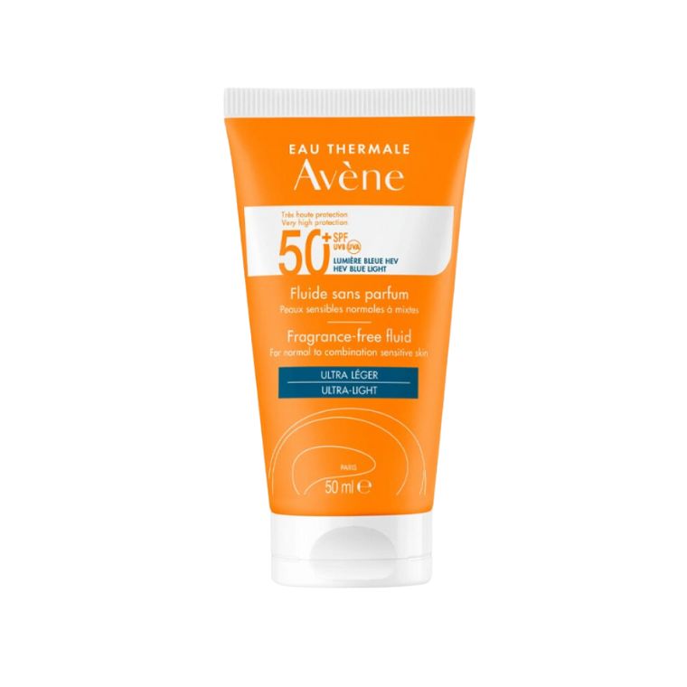 Avene Ultra Light Fragrance Free Fluid Spf 50+ (50ml)