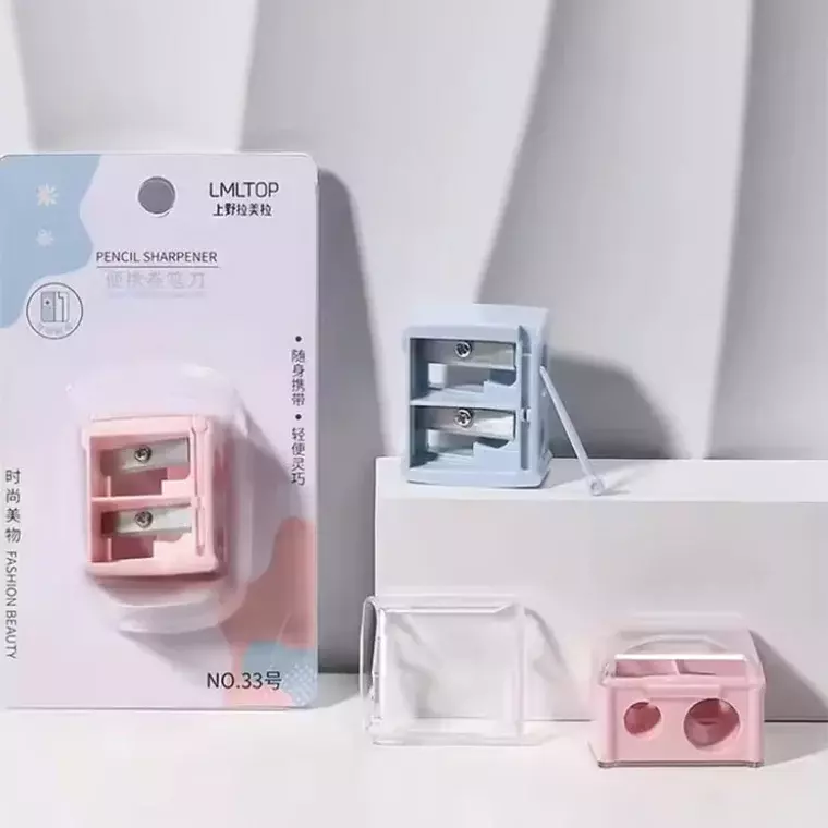 Lmltop Double Hole Lipstick Sharpener