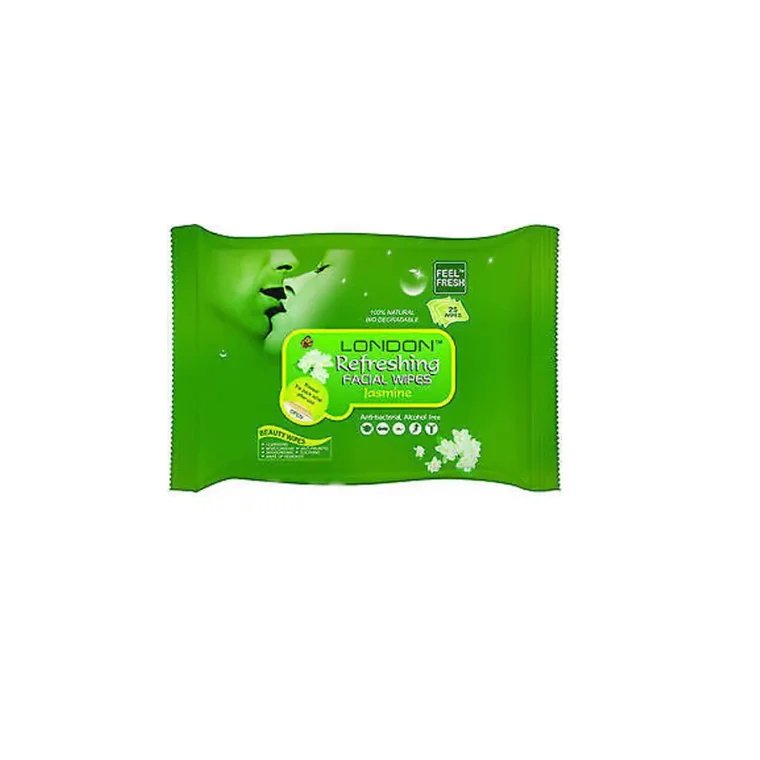 London Refreshing Facial wipes-Jasmine