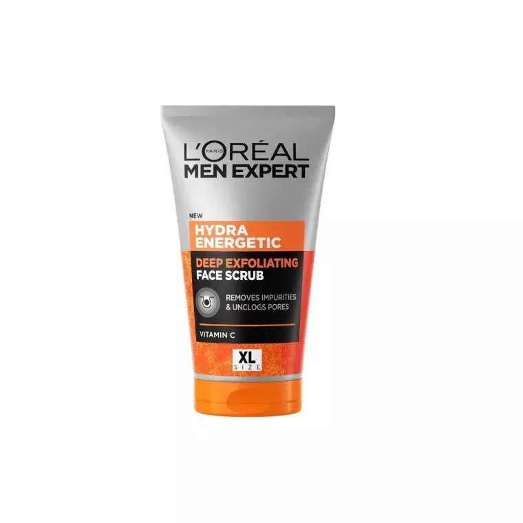 Loreal Men Expert Hydra Energetic Deep Exfoliating Face Scrub with Vitamin C (150ml)