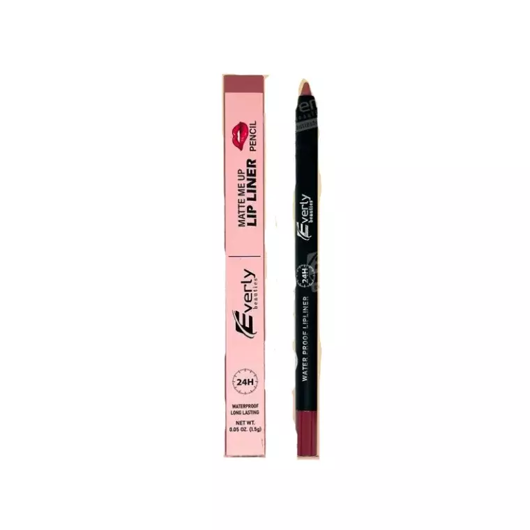 Everly Beauties Matte Me Up Lip Liner Pencil - Lush (1.5gm)
