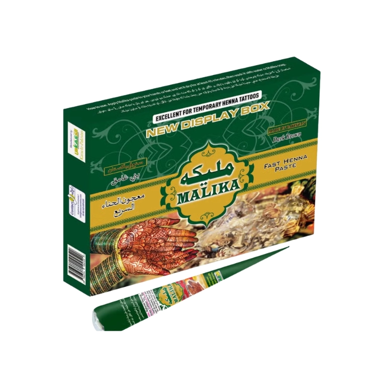 Malika Henna Cone 1 Piece (50gm)