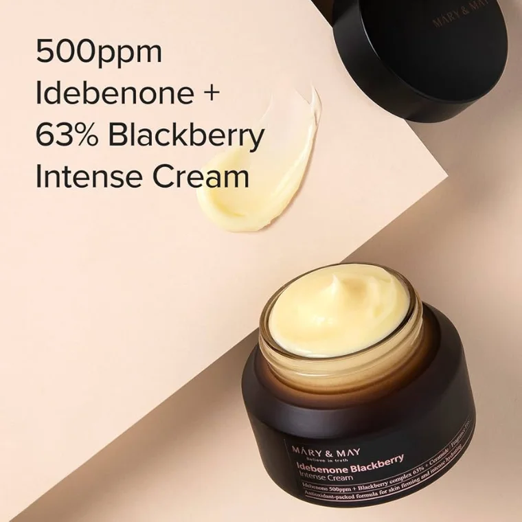 Mary&May Idebenone + Blackberry Complex Intensive Total Care Cream (70gm)