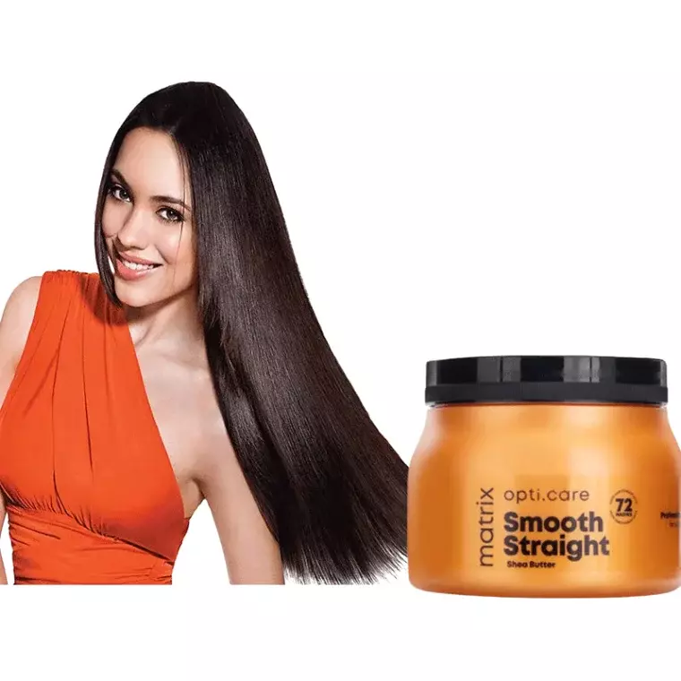 Matrix Opti Care Smooth Straight Hair Masque with Shea Butter