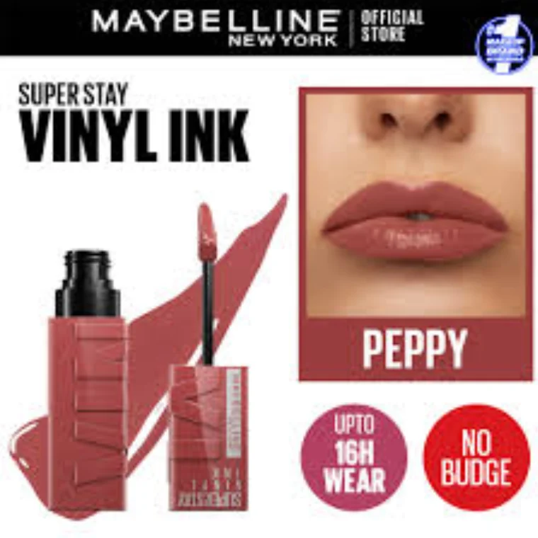 Maybelline Superstay Vinyl Ink #115 Peppy (4.2ml)