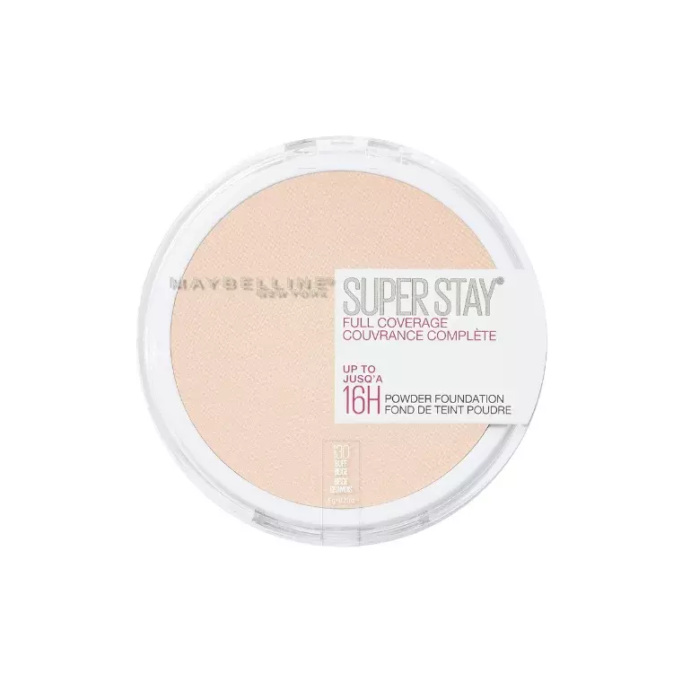 Maybelline Super Stay Full Coverage Powder Foundation- 130 Buff Beige (6gm)