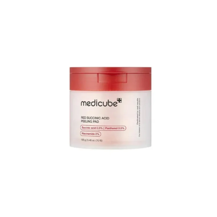 Medicube Red Succinic Acid Panthenol Facial Peeling Pads 70pads (18gm)